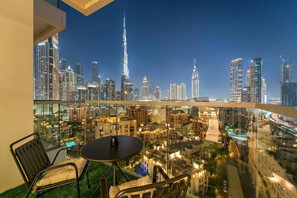 Elegant 3Br - Stunning Burj Khalifa View Apartment Dubai 0*,